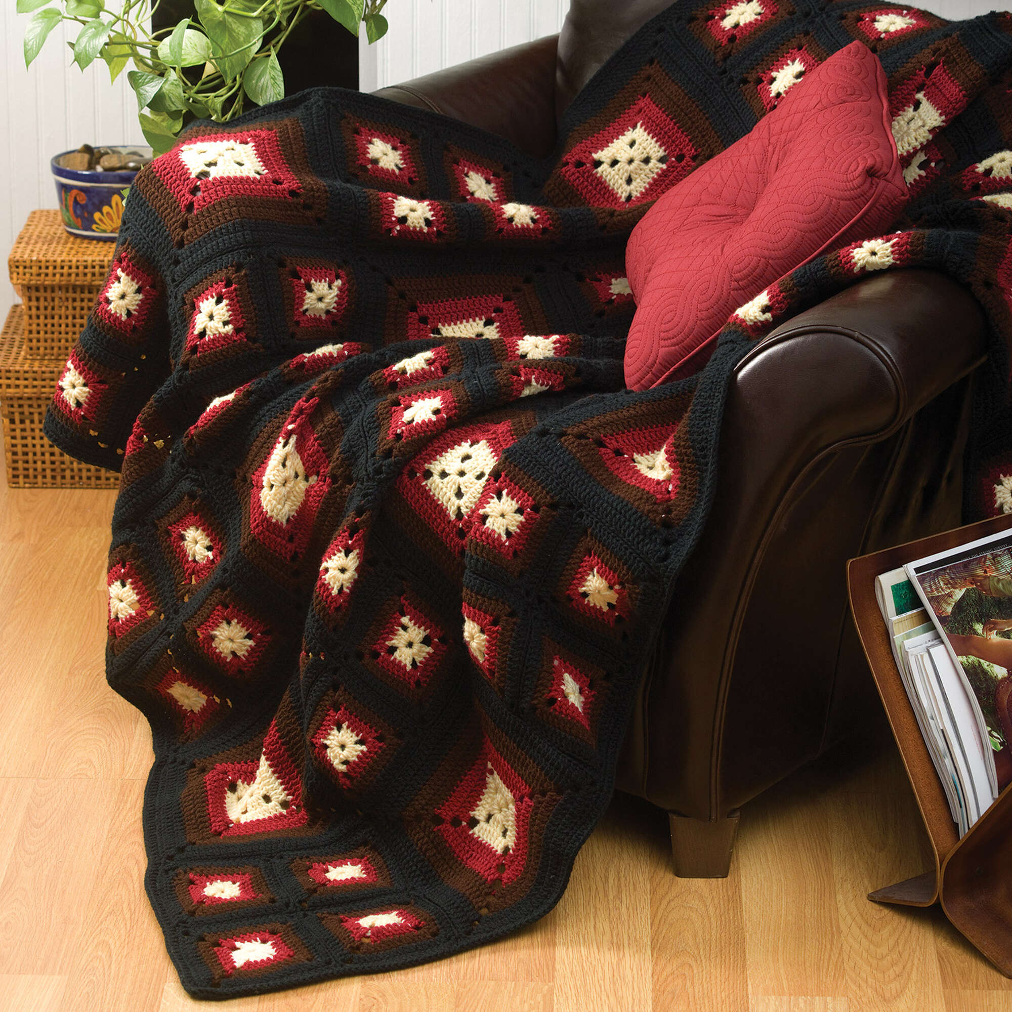 Caron Crochet Today's Granny Afghan (Digital Download)