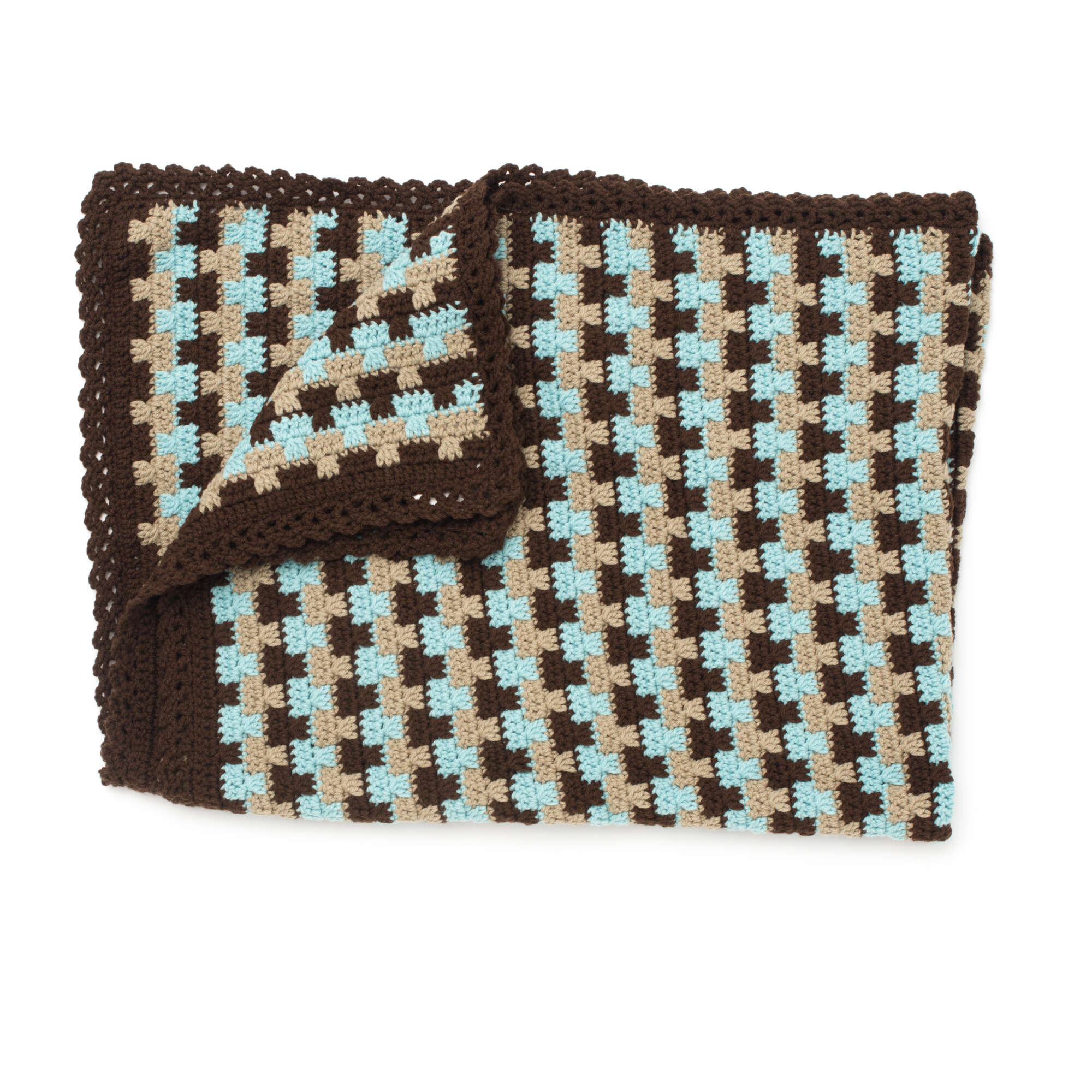 Caron Country Tweed Afghan (Digital Download)