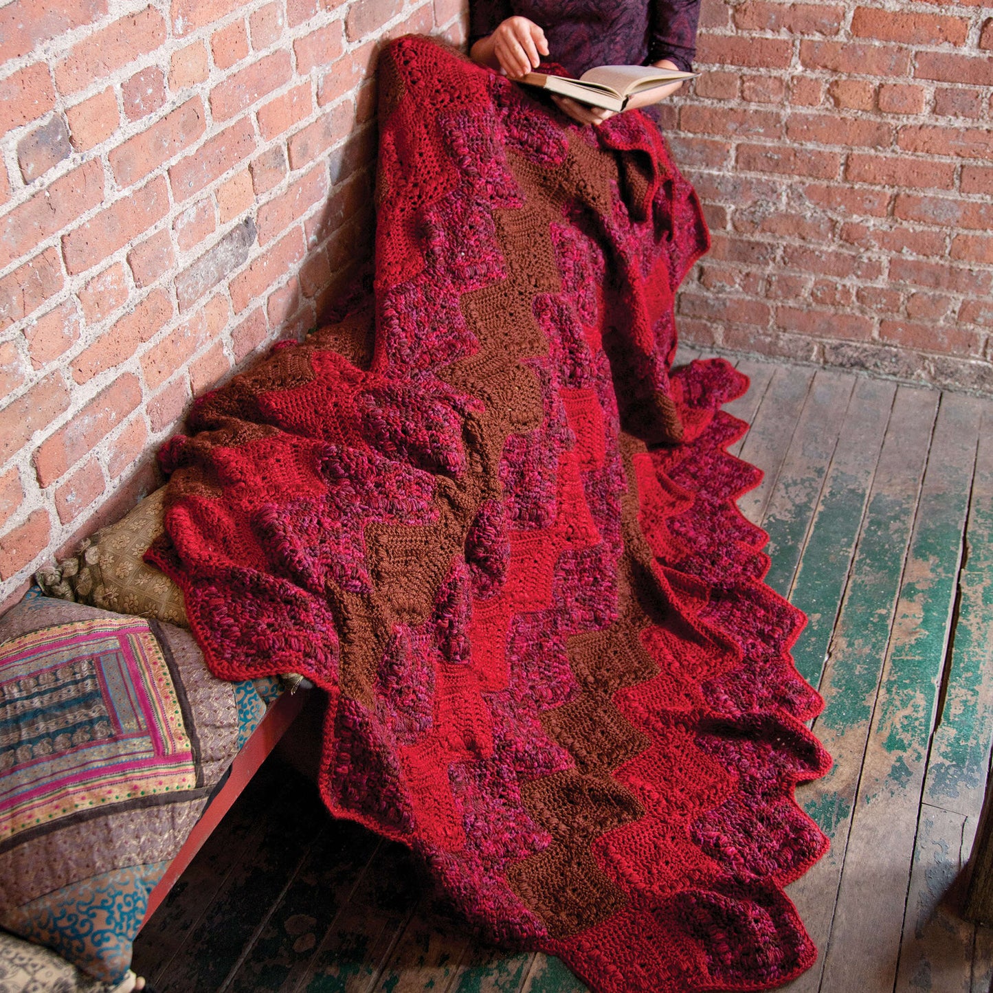 Caron Crochet Victory Throw (Digital Download)
