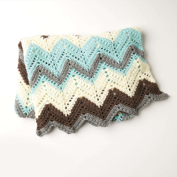 Cabin In The Woods Crochet Afghan (Digital Download)