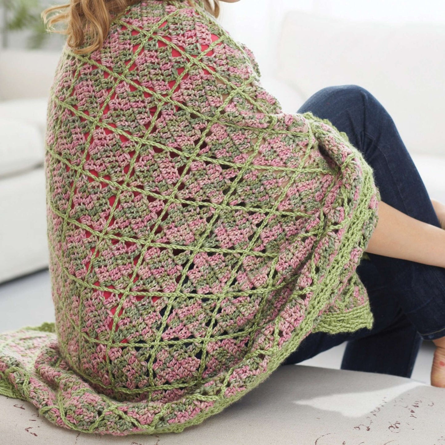 Caron Garden Path Throw (Digital Download)