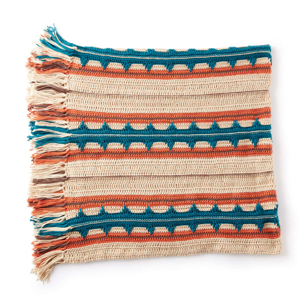 Southwest Stripe Crochet Blanket (Digital Download)