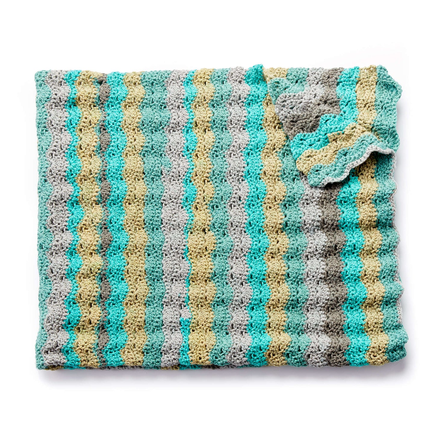 Wavy Crochet Afghan Pattern