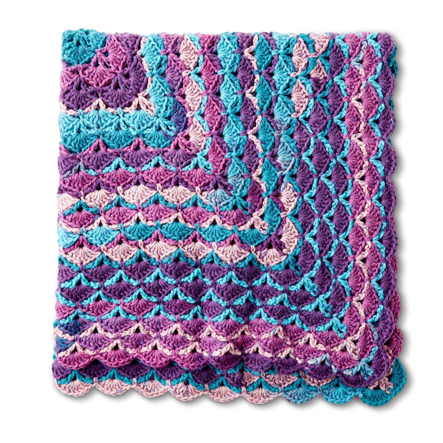 Caron From the Middle Crochet Blanket (Digital Download)