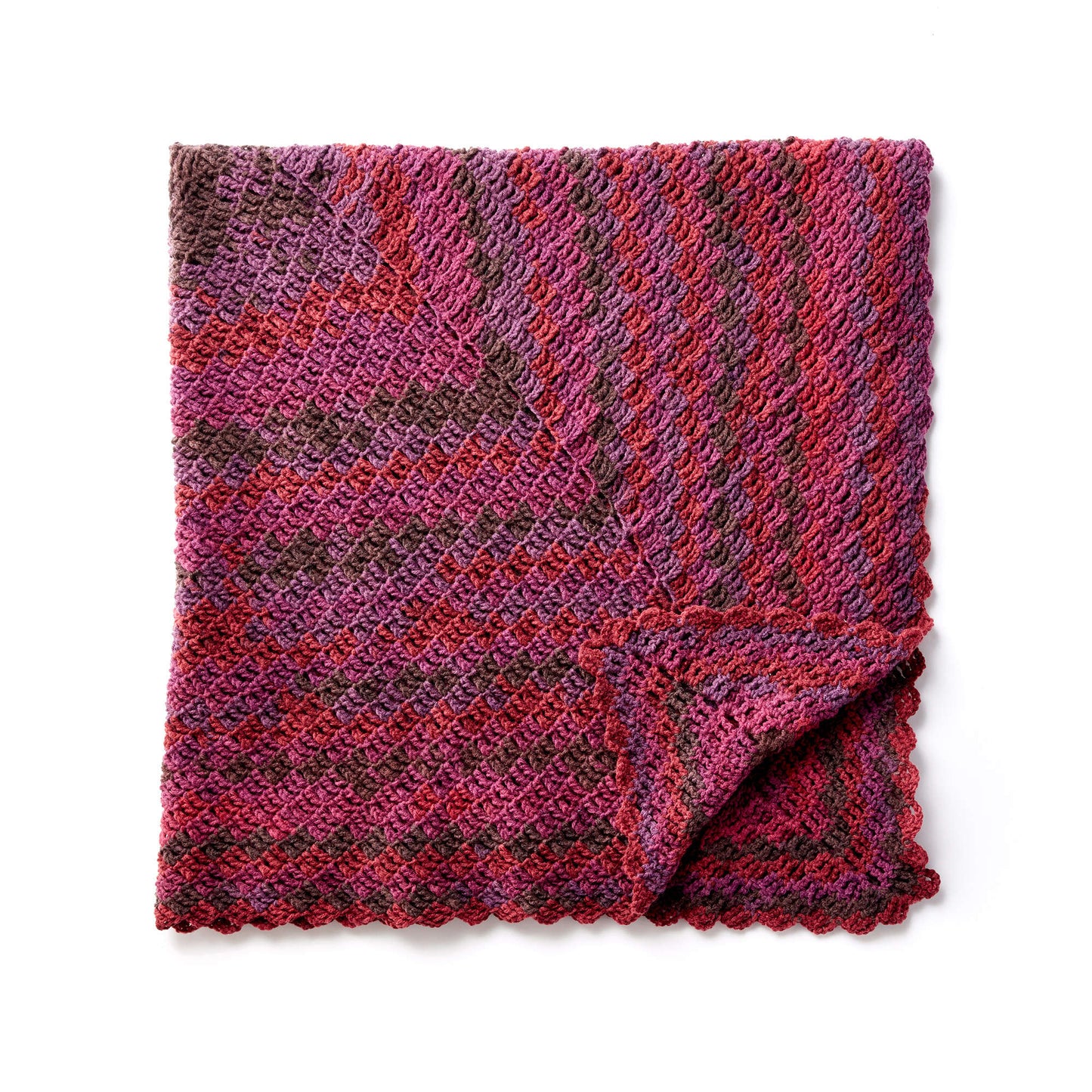 Caron Stacking Blocks Crochet Blanket (Digital Download)