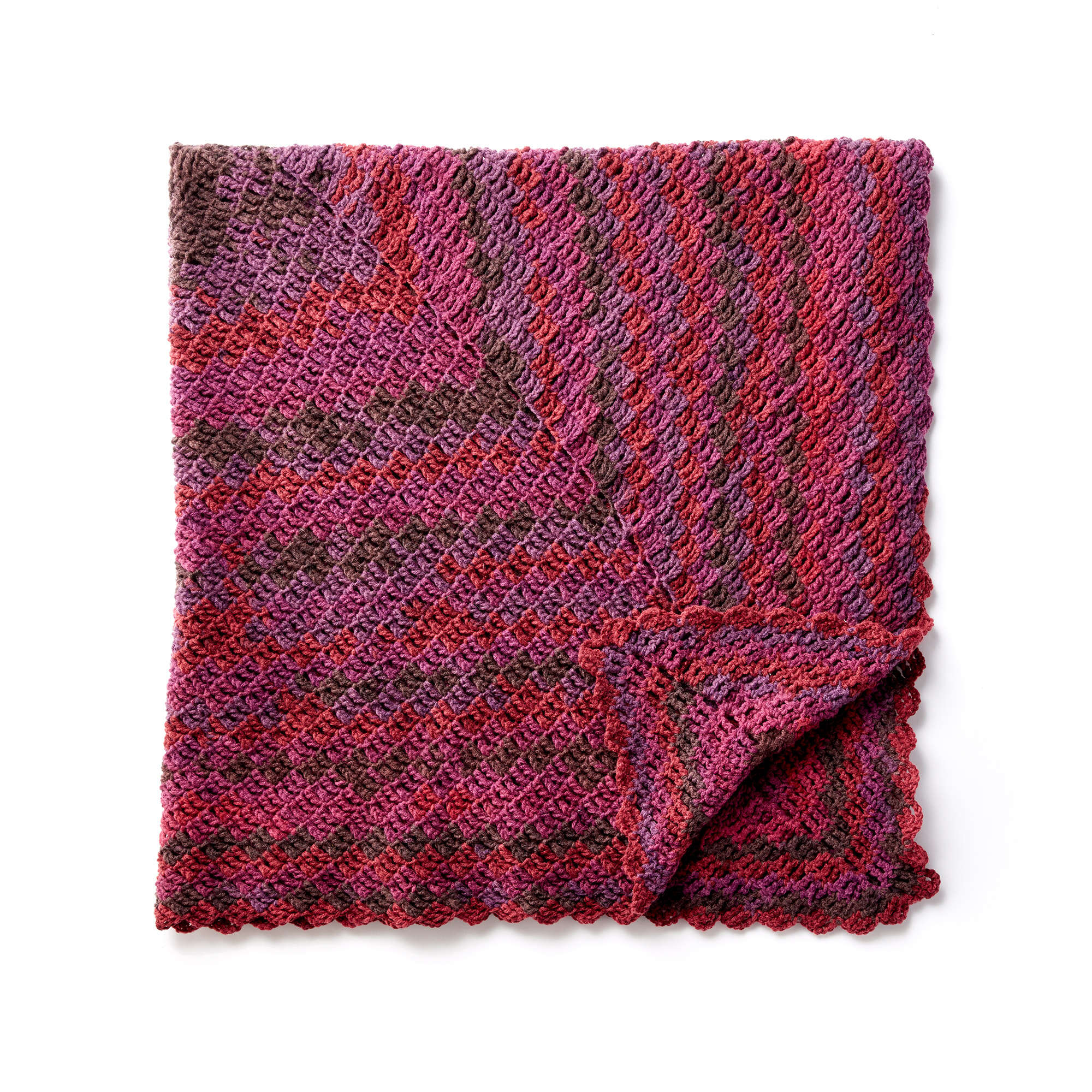 Caron Stacking Blocks Crochet Blanket (Digital Download)