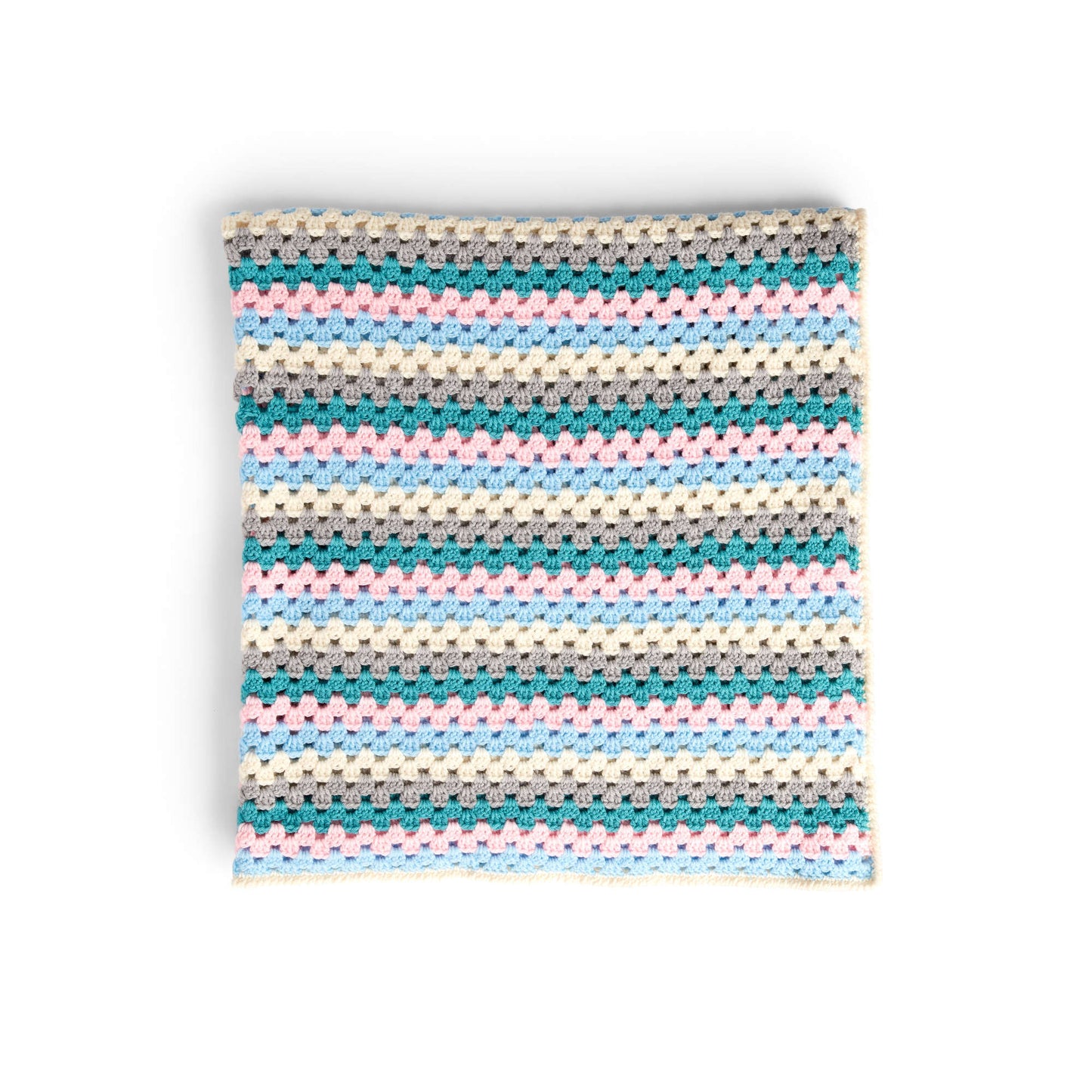 Caron Granny Stripes Crochet Blanket (Digital Download)