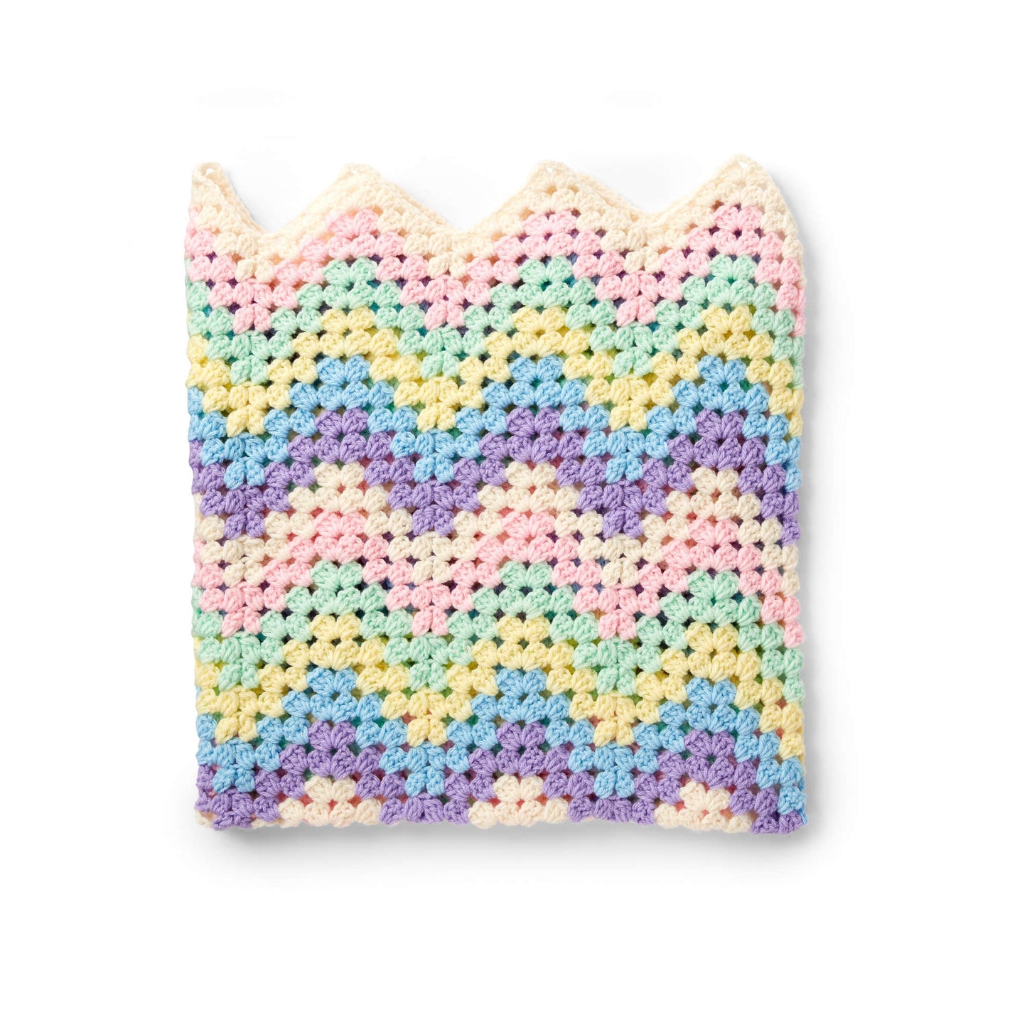 Caron Rainbow Crochet Blanket (Digital Download)