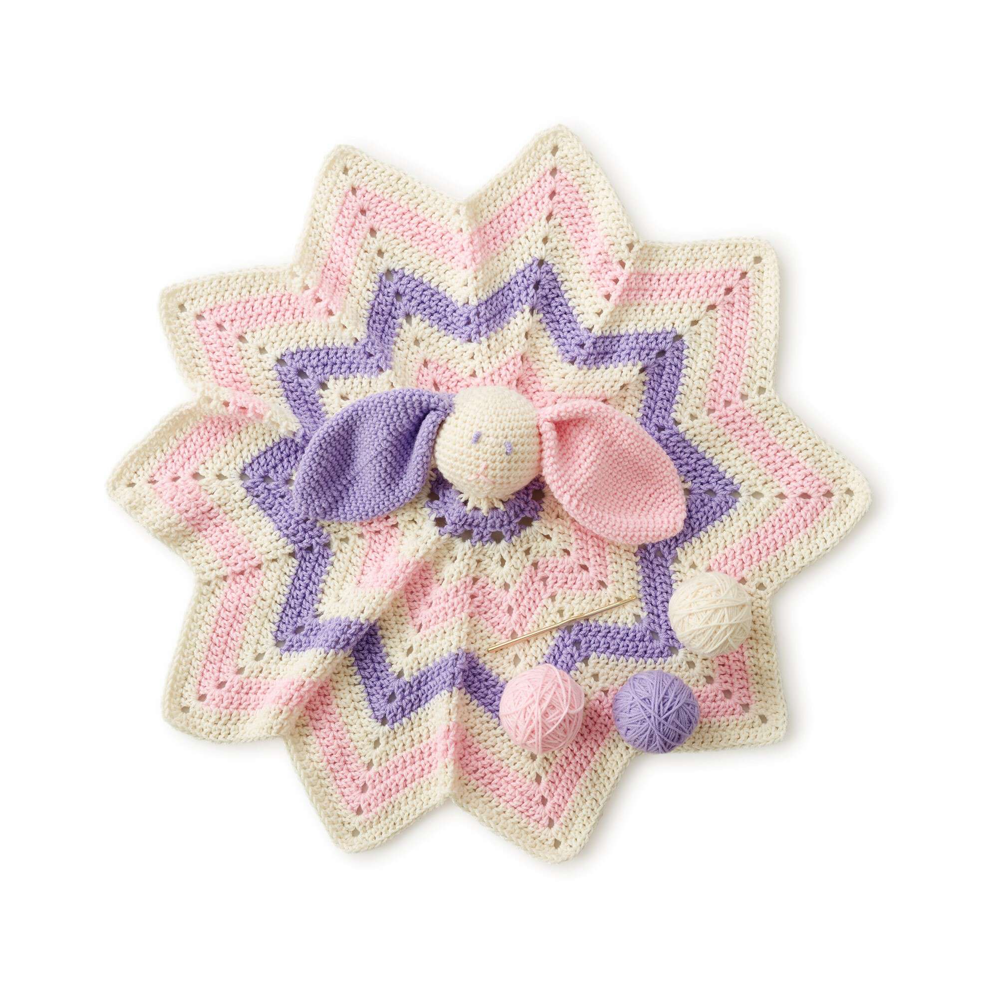 Caron Crochet Lovely Blanket (Digital Download)