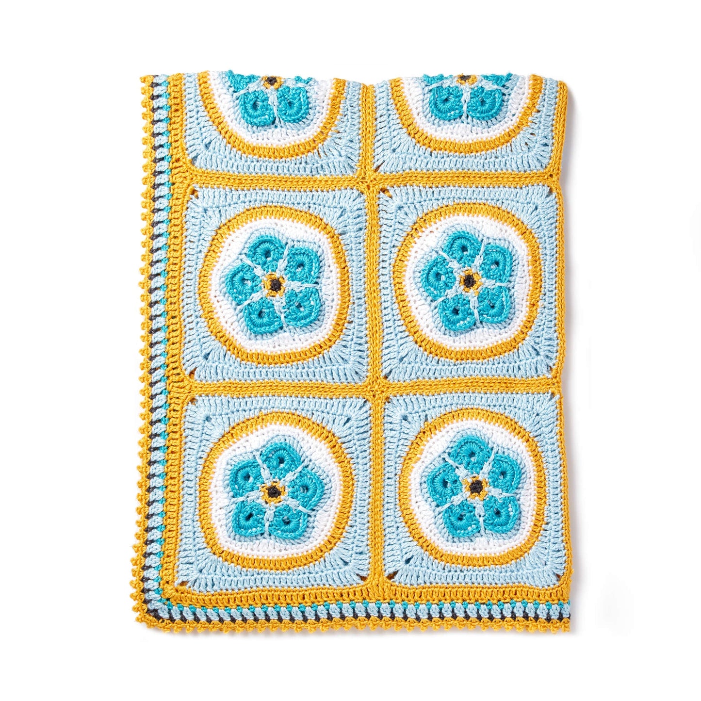 Caron Forget Me Knot Crochet Afghan (Digital Download)