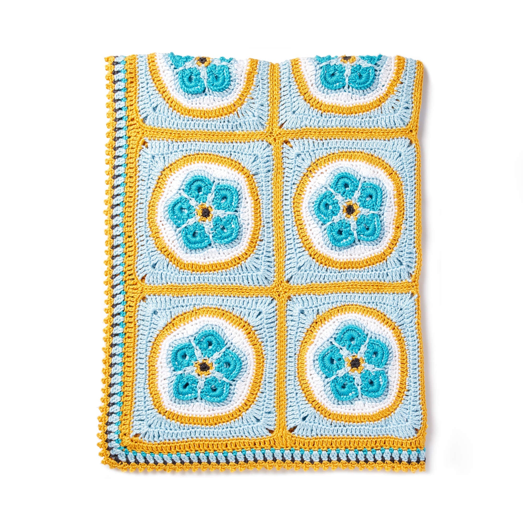Caron Forget Me Knot Crochet Afghan (Digital Download)