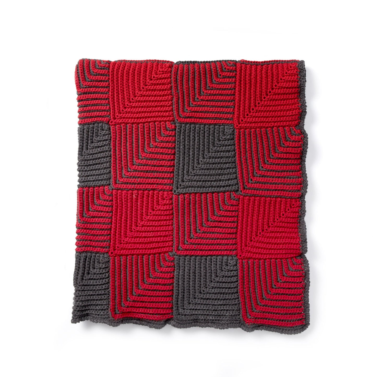 Caron Buffalo Miter Crochet Blanket (Digital Download)