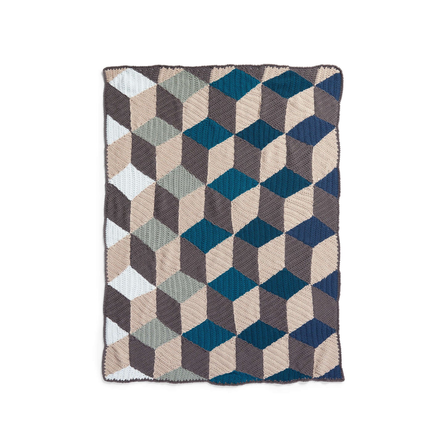 Caron X Pantone Illusion Infusion Crochet Blanket (Digital Download)