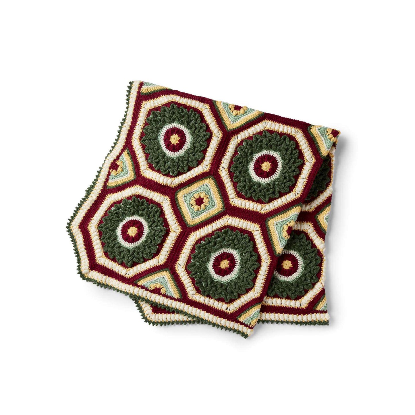Caron Home for Christmas Crochet Afghan (Digital Download)