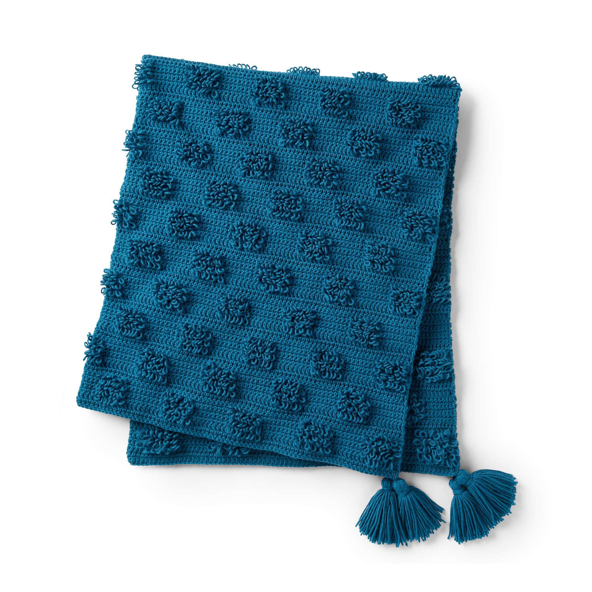 Caron Soft Tuft Crochet Blanket (Digital Download)
