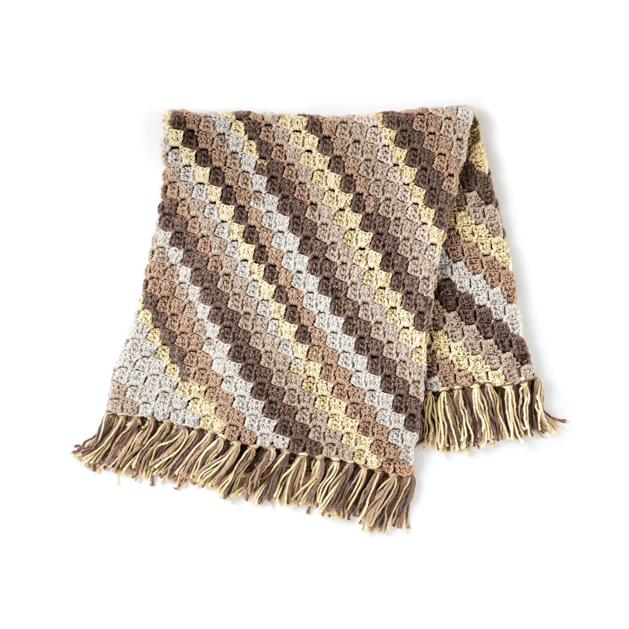 Caron Crochet Corner to Corner Afghan (Digital Download)