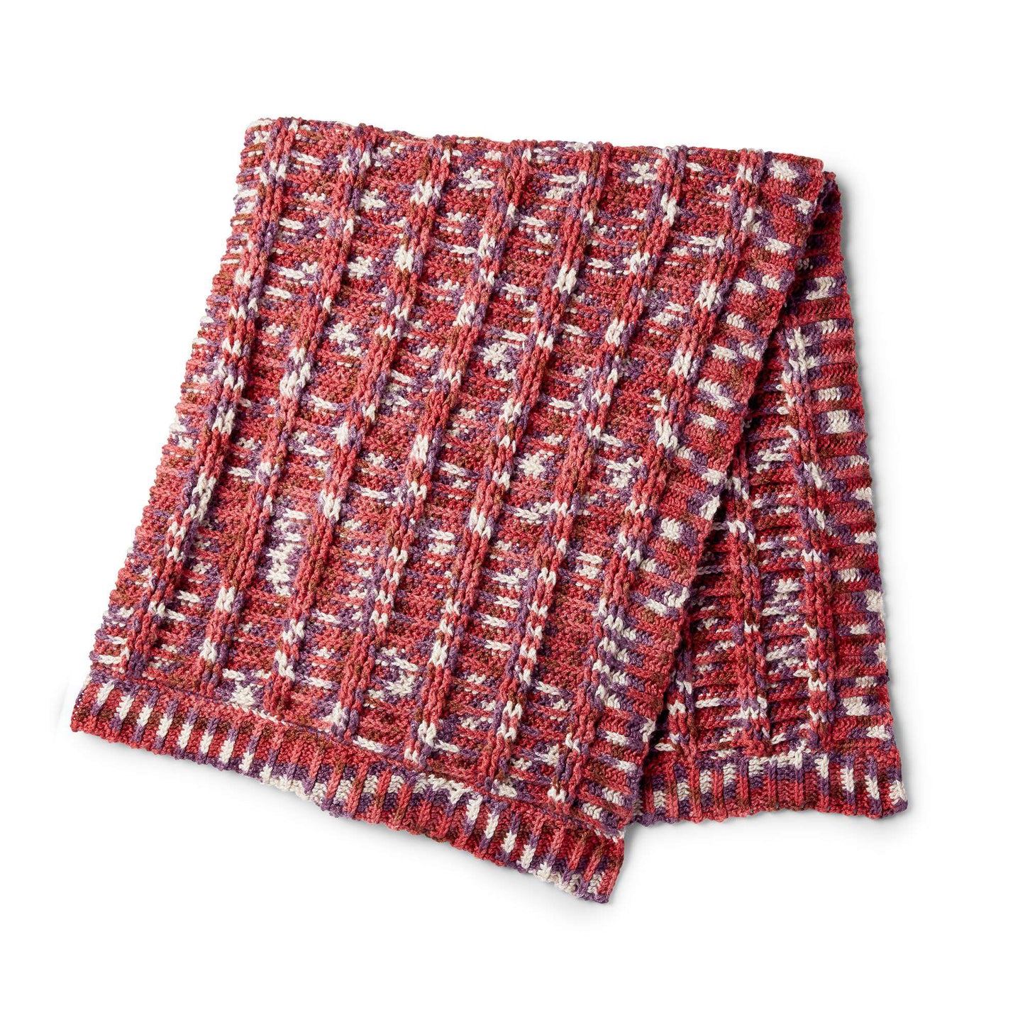 Caron Crochet Ridges Blanket (Digital Download)