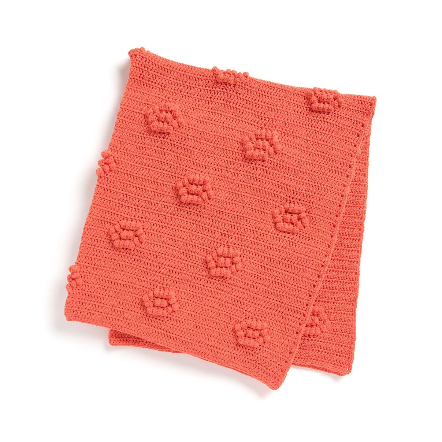Caron Popcorn Blooms Crochet Blanket (Digital Download)
