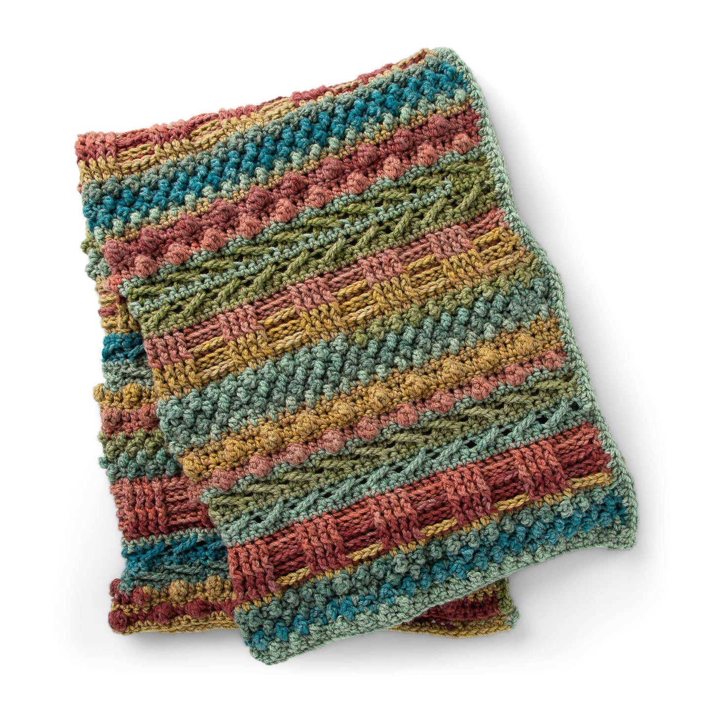 Caron Texture World Crochet Blanket (Digital Download)