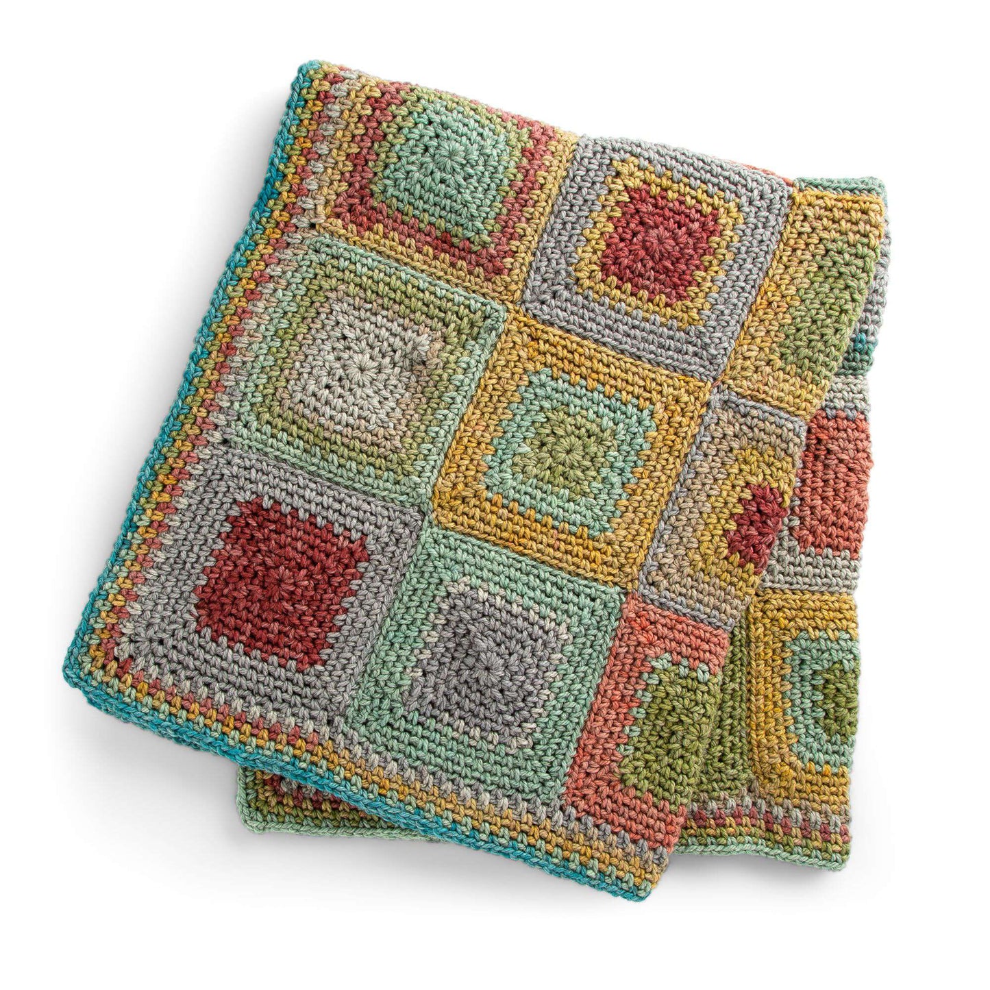 Caron Crochet Bold Blocks Blanket (Digital Download)