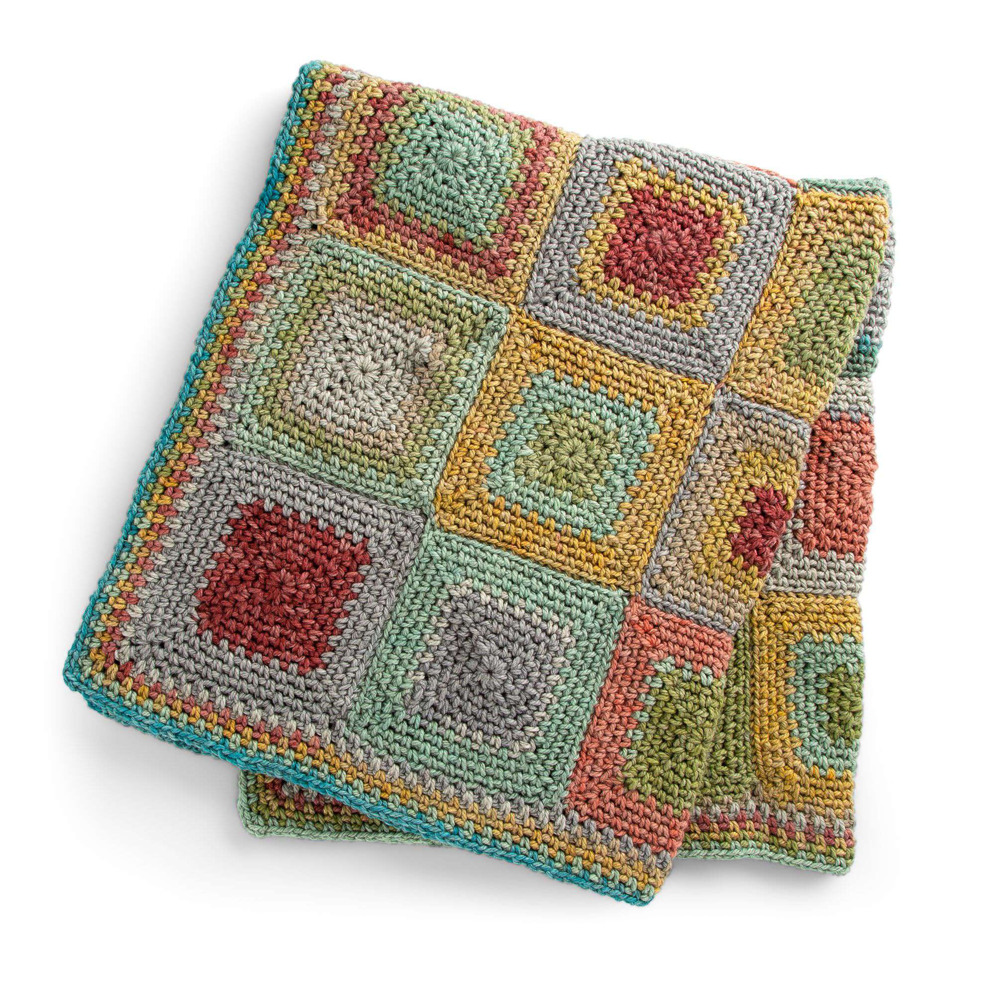 Caron Crochet Bold Blocks Blanket (Digital Download)