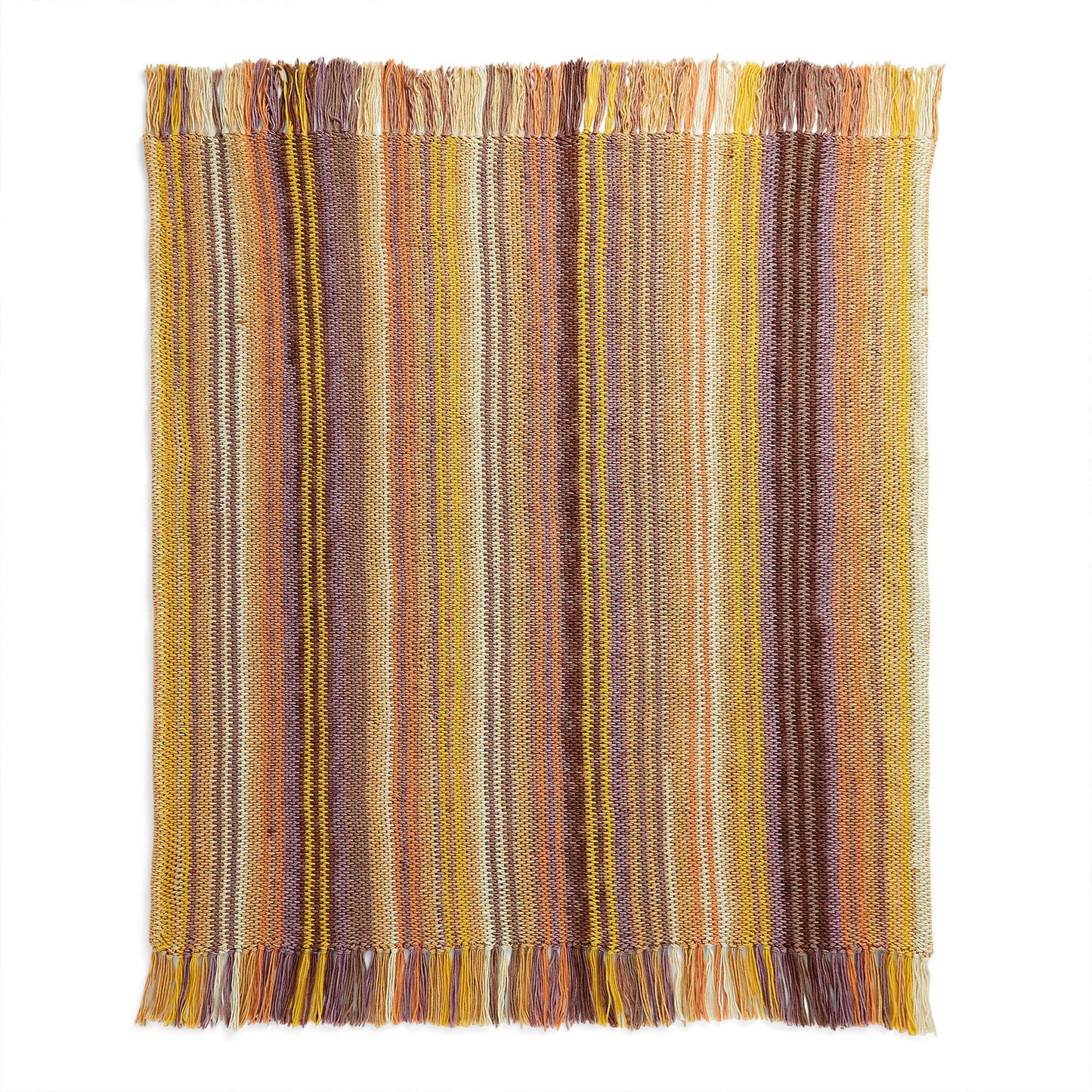 Caron Tunisian Full Stitch Crochet Blanket (Digital Download)