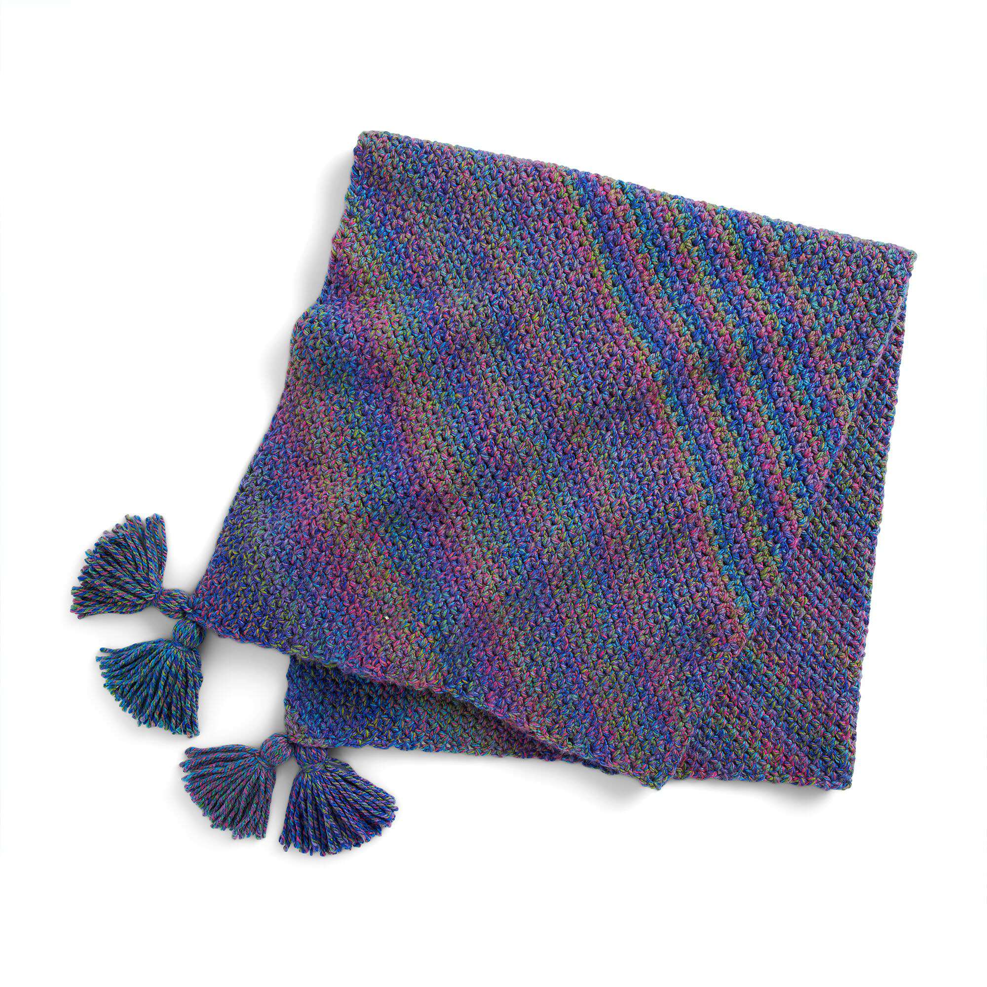 Caron Corner-to-Corner Crochet Blanket (Digital Download)