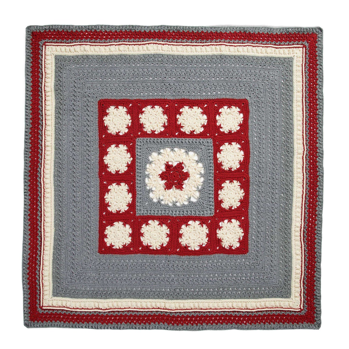 Caron Snow Days With Hot Chocolate Crochet Blanket (Digital Download)