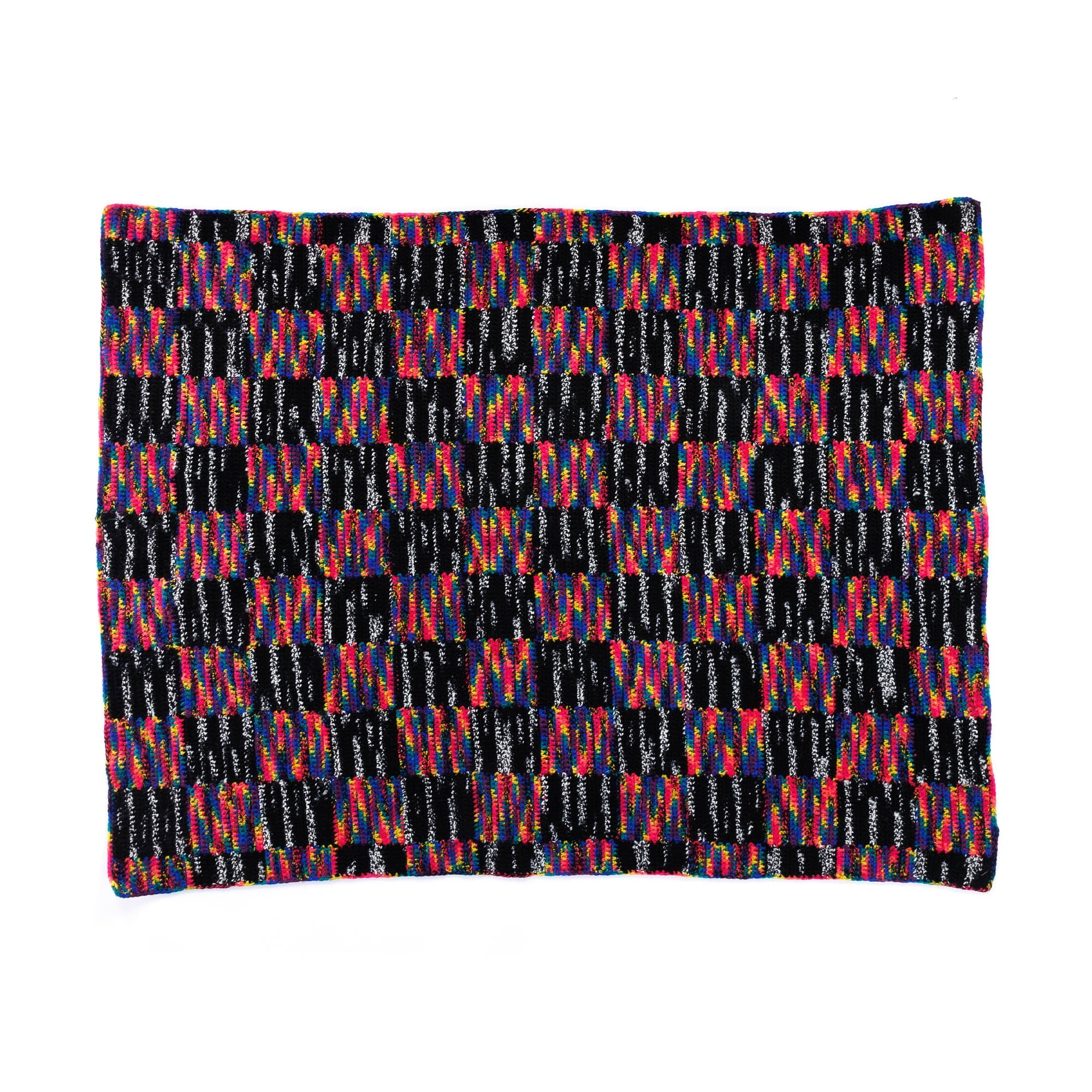 Caron Crochet Candy Check Blanket (Digital Download)