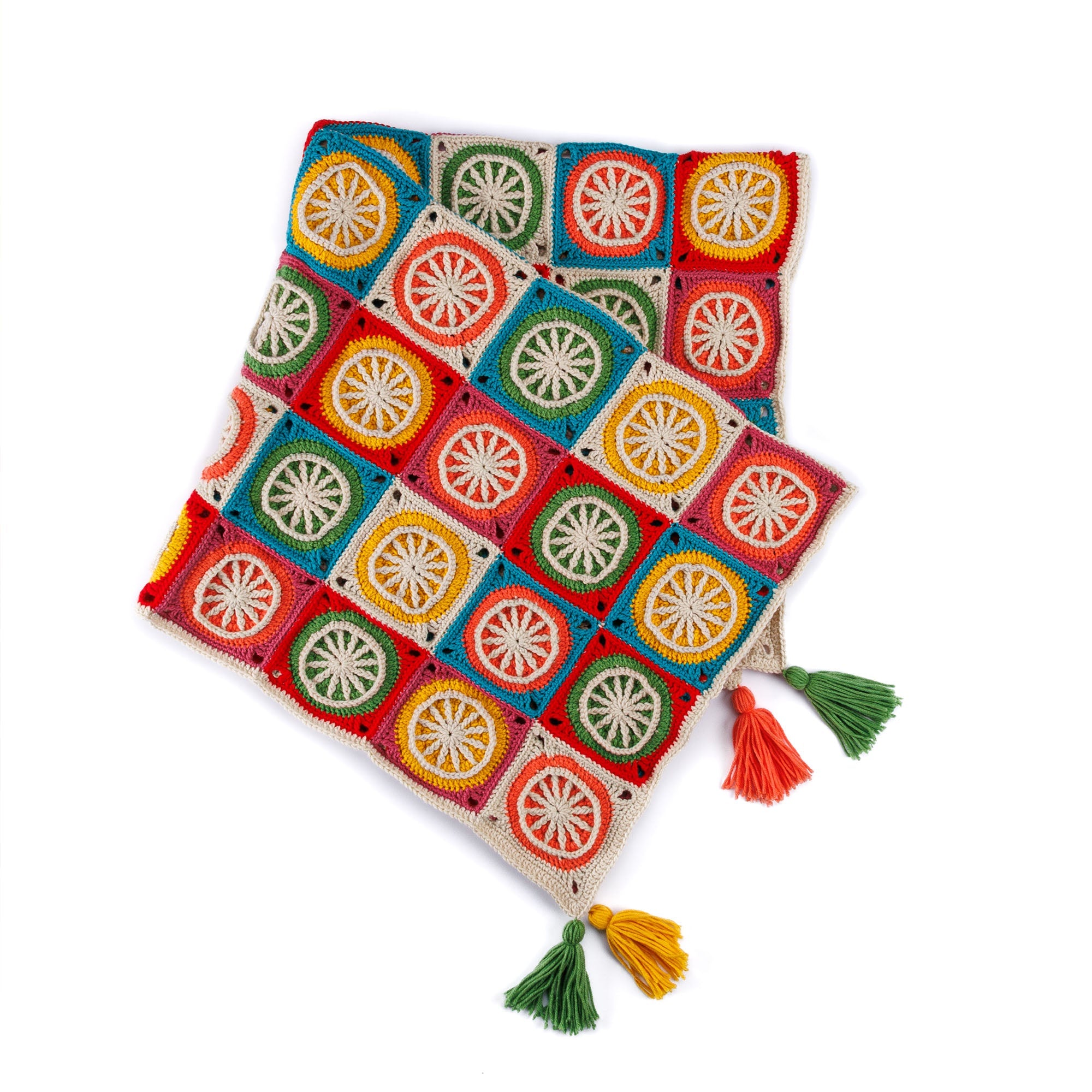 Caron Fresh Squeezed Crochet Blanket (Digital Download)