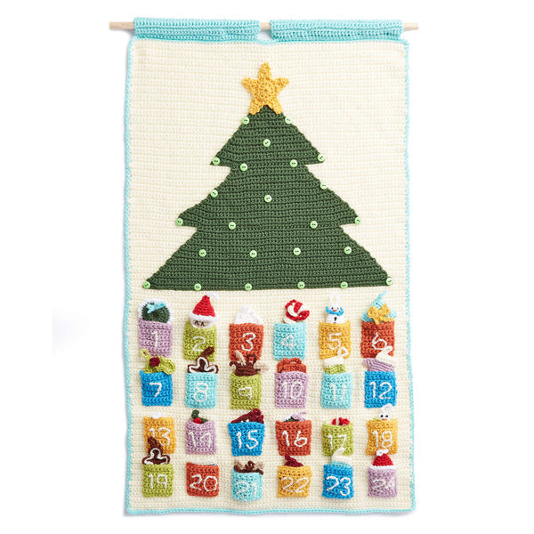 Countdown to Christmas Crochet Advent Calendar (Digital Download)