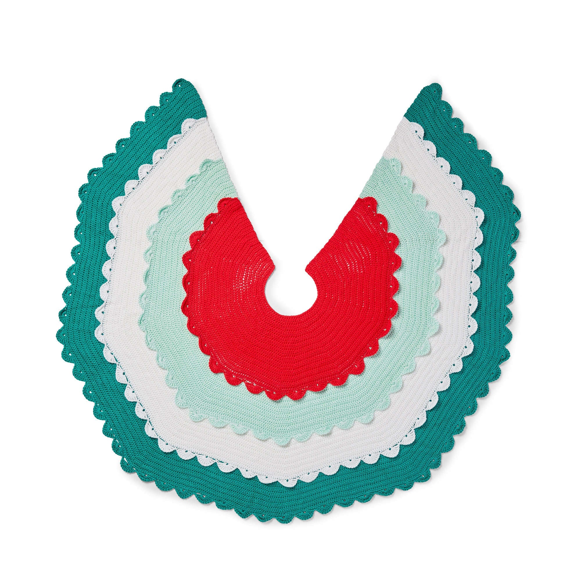 Caron Crochet Flirty Tree Skirt (Digital Download)