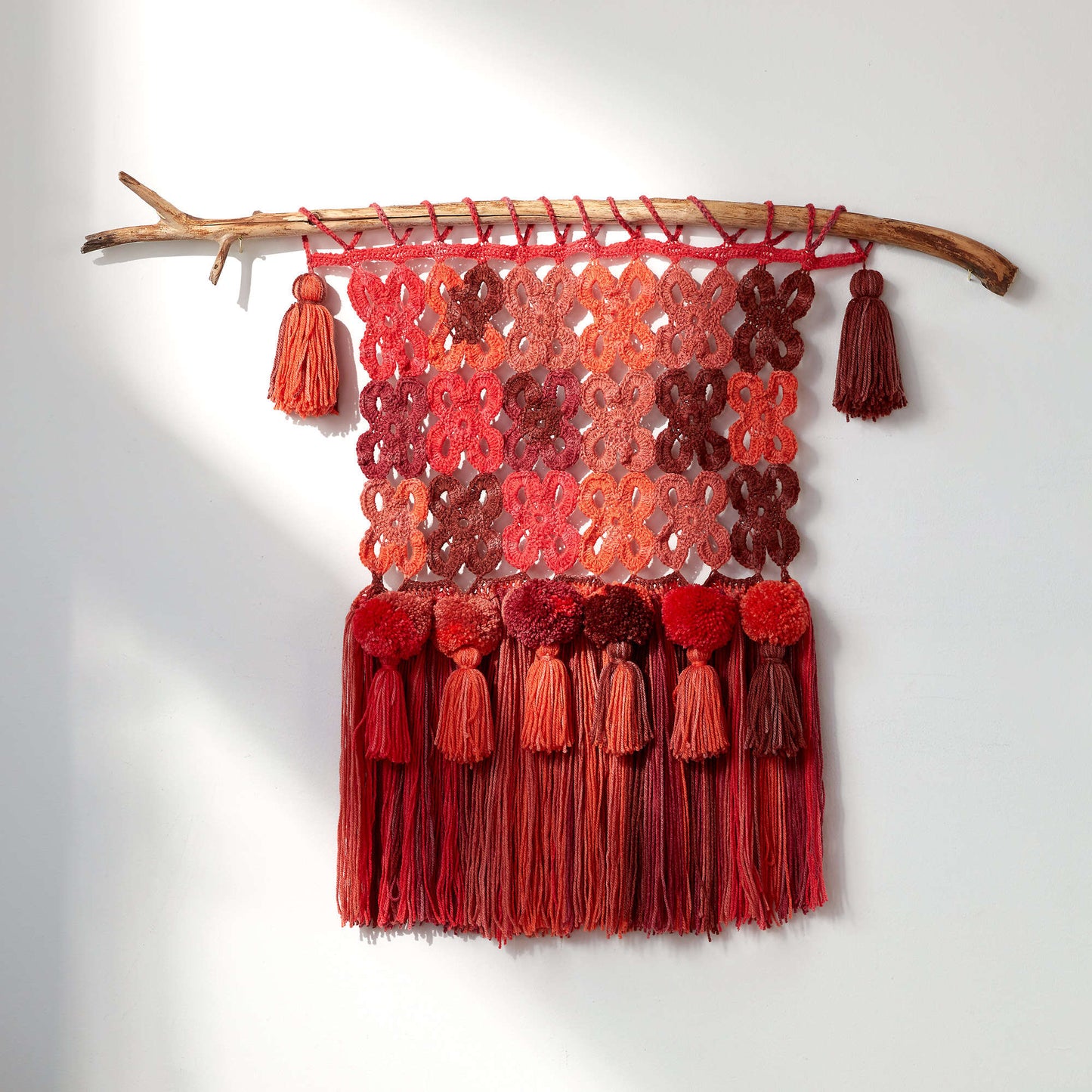 Caron Boho Crochet Wall Hanging (Digital Download)