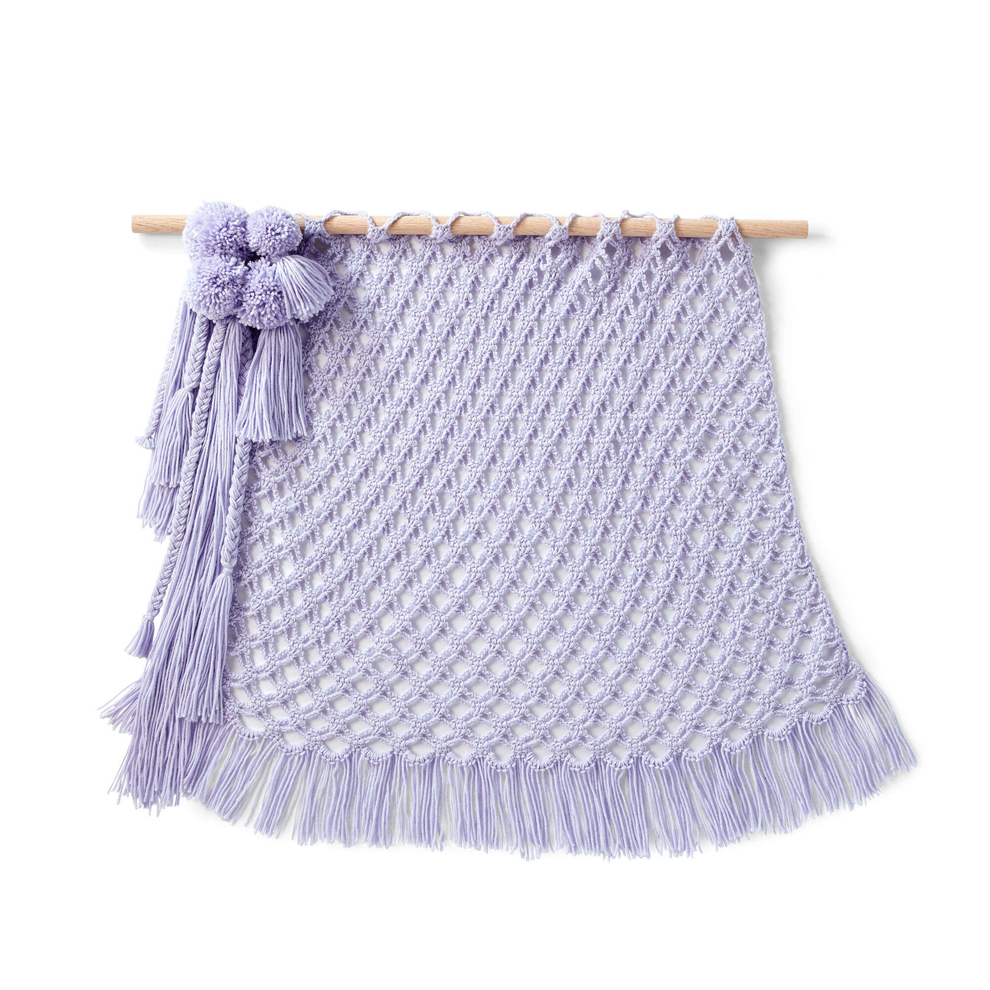 Caron Dreamy Crochet Wall Hanging (Digital Download)