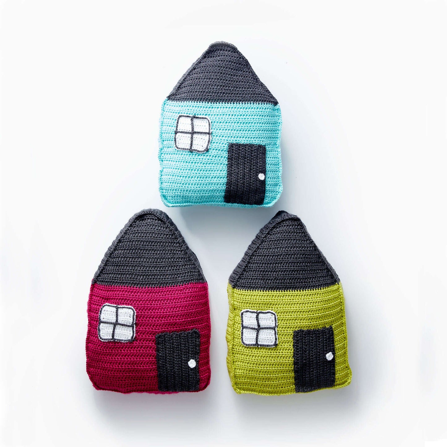 Caron Cozy Cottage Crochet Pillow (Digital Download)