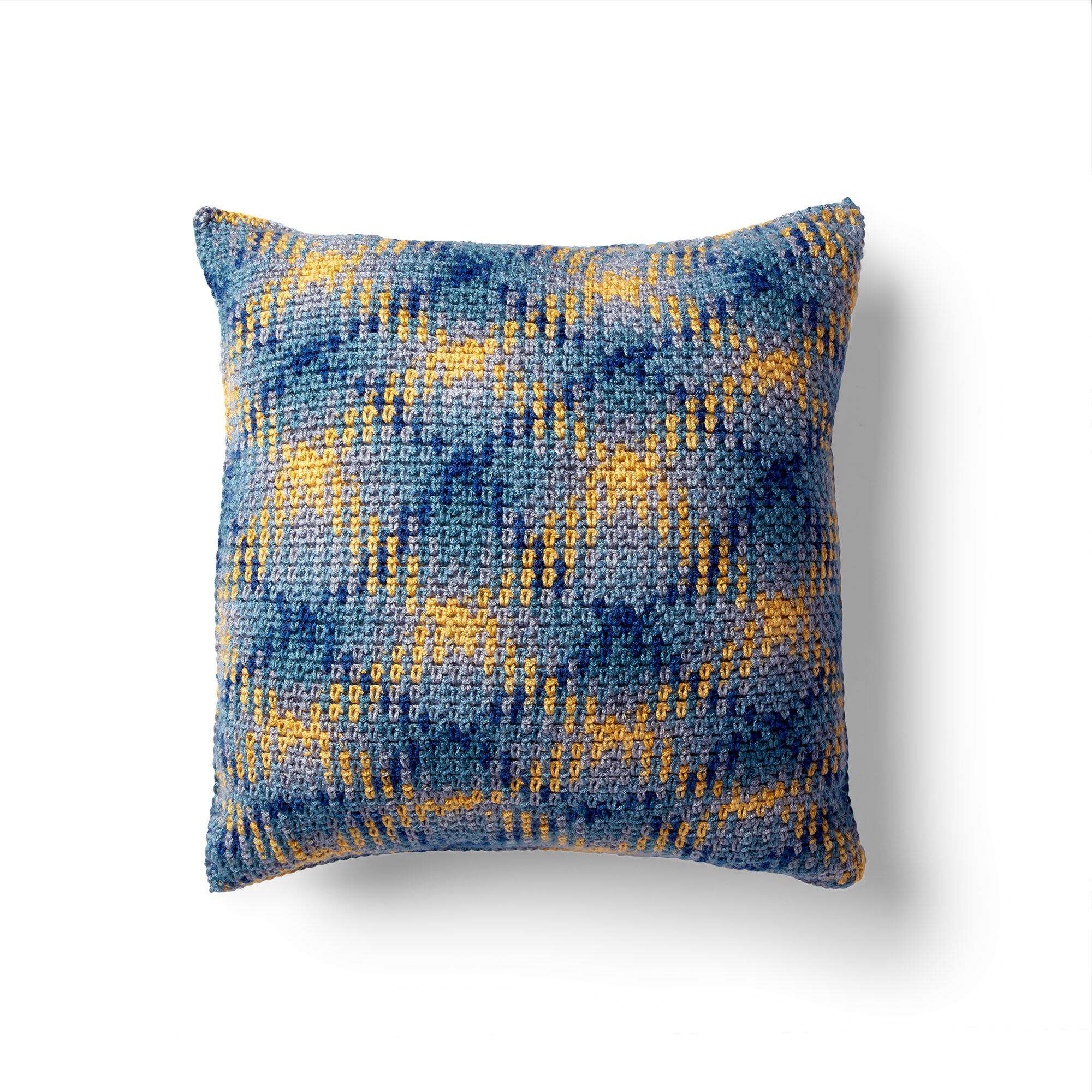 Caron Crochet Color Pooling Pillow (Digital Download)
