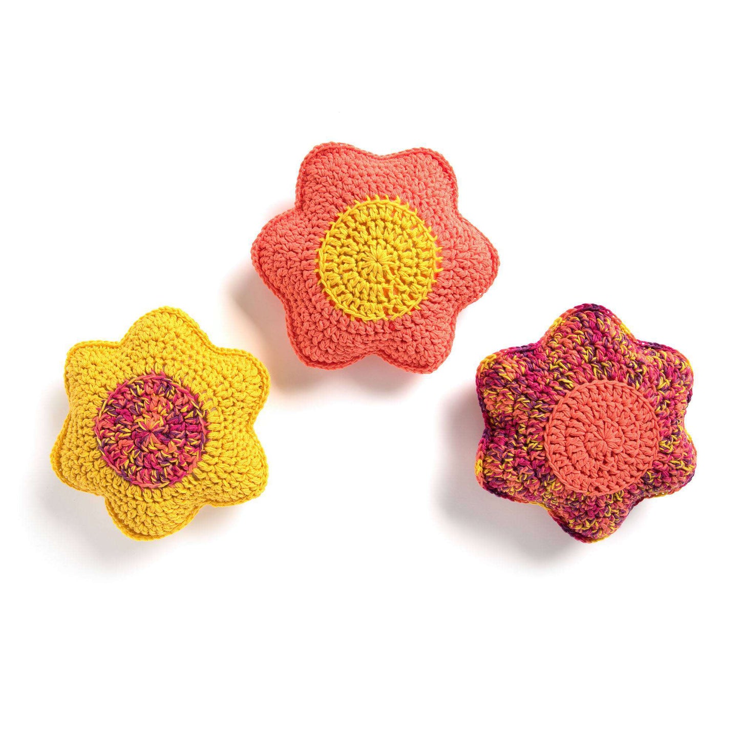 Caron Crochet Petal Pillows (Digital Download)