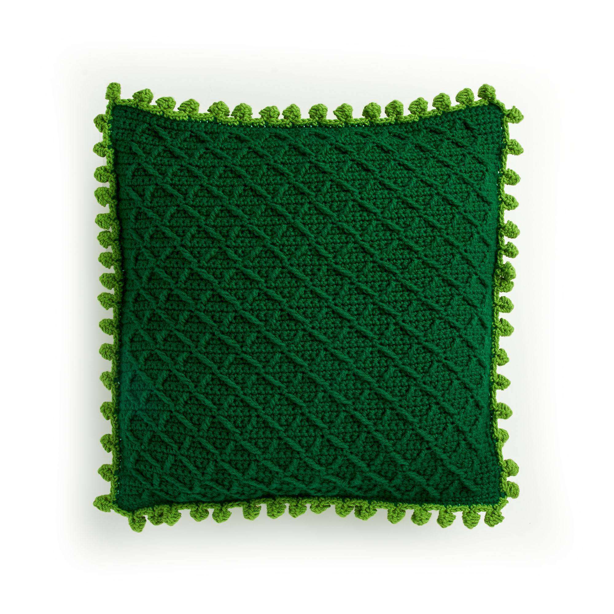 Caron Lattice Crochet Pillow (Digital Download)