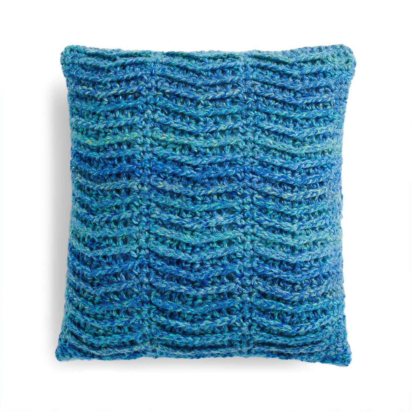 Caron Textured Columns Crochet Pillow (Digital Download)
