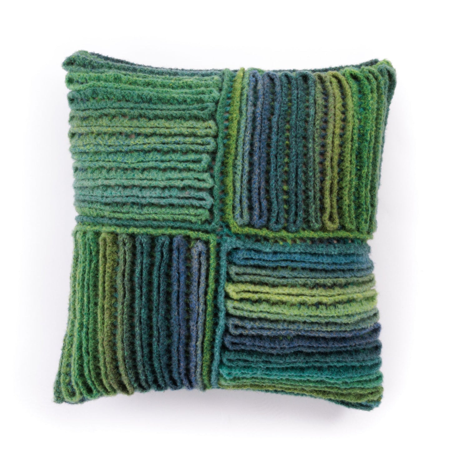Caron Add Some Wiggle to It Crochet Pillow