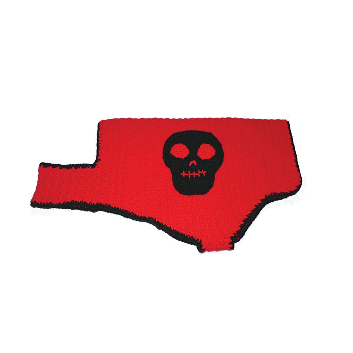 Caron Skull Motif Dog Coat (Digital Download)