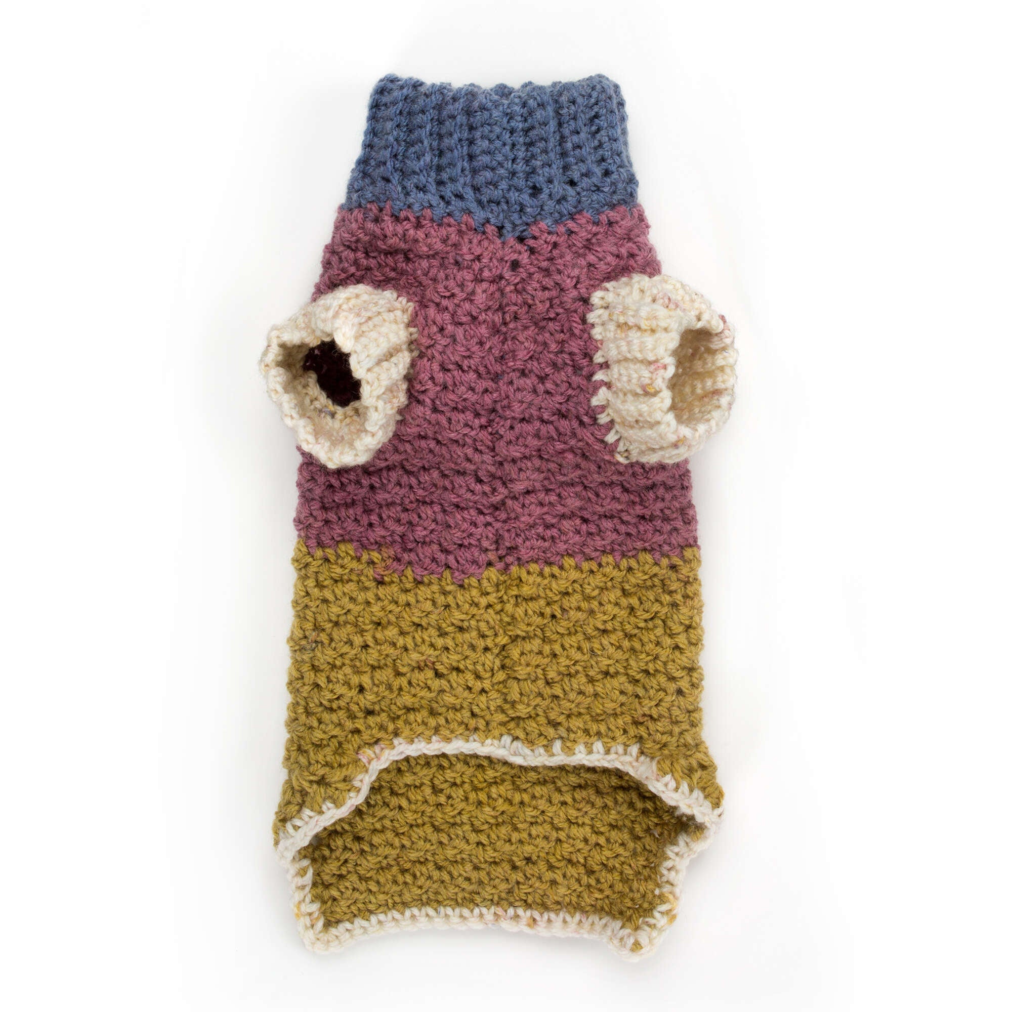Caron Textured Crochet Dog Coat (Digital Download)