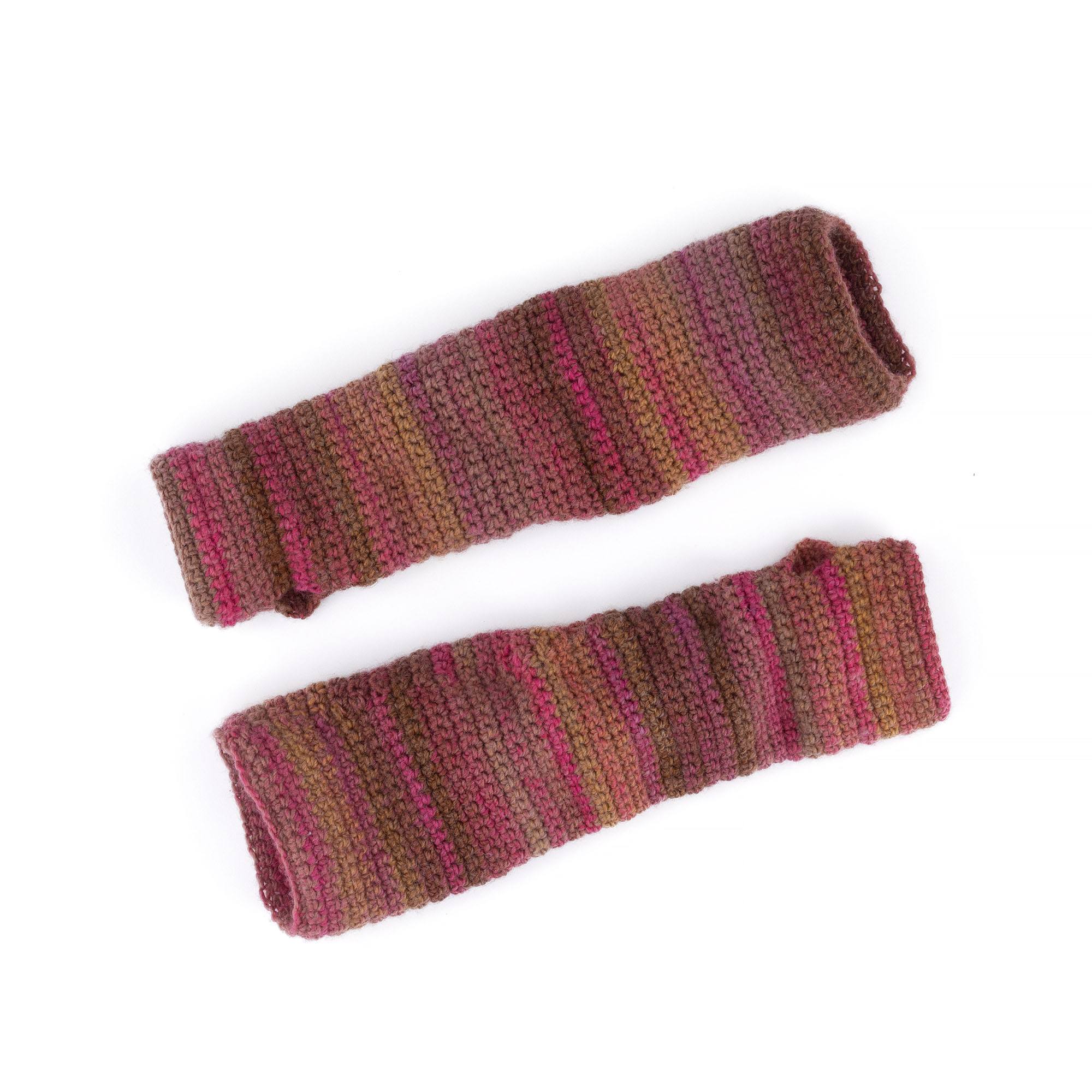 Caron Crochet Soft Stripes Leg Warmers (Digital Download)