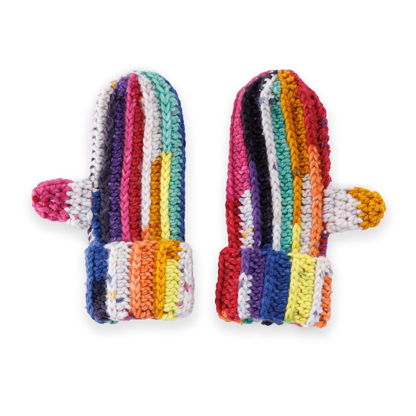 Caron Scrappy Crochet Mittens (Digital Download)