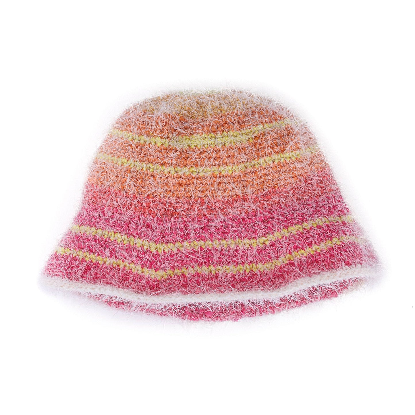 Caron Crochet Cold Weather Bucket Hat