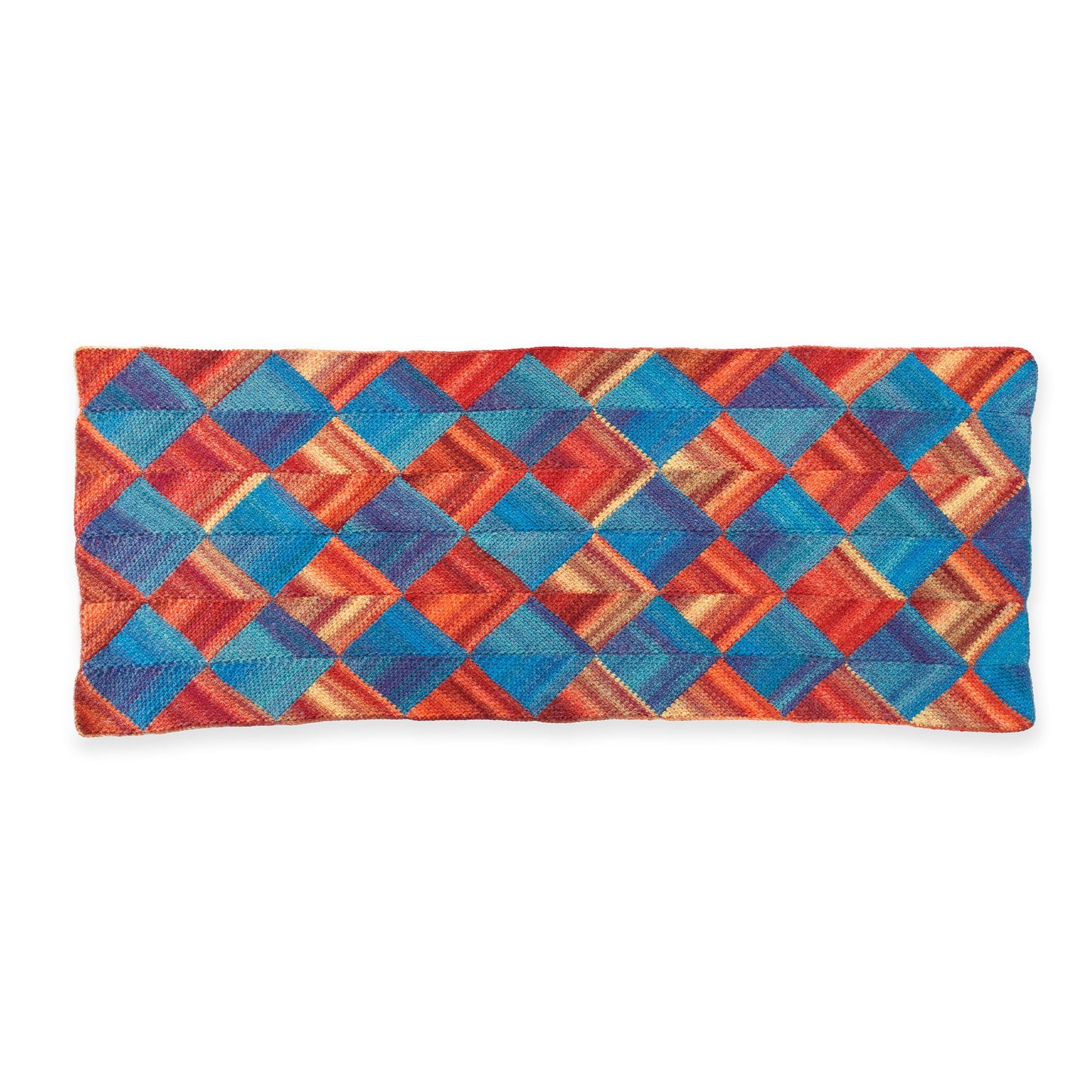 Caron Harlequin Crochet Rectangular Shawl (Digital Download)