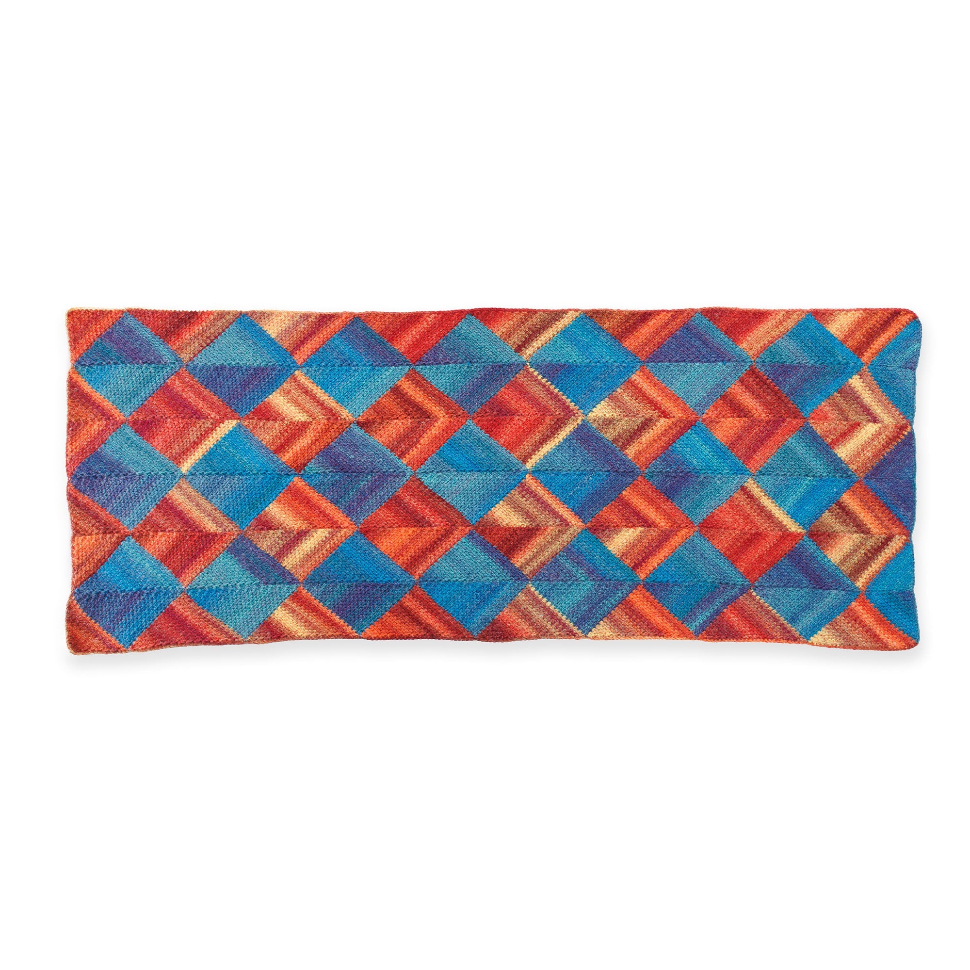 Caron Harlequin Crochet Rectangular Shawl (Digital Download)
