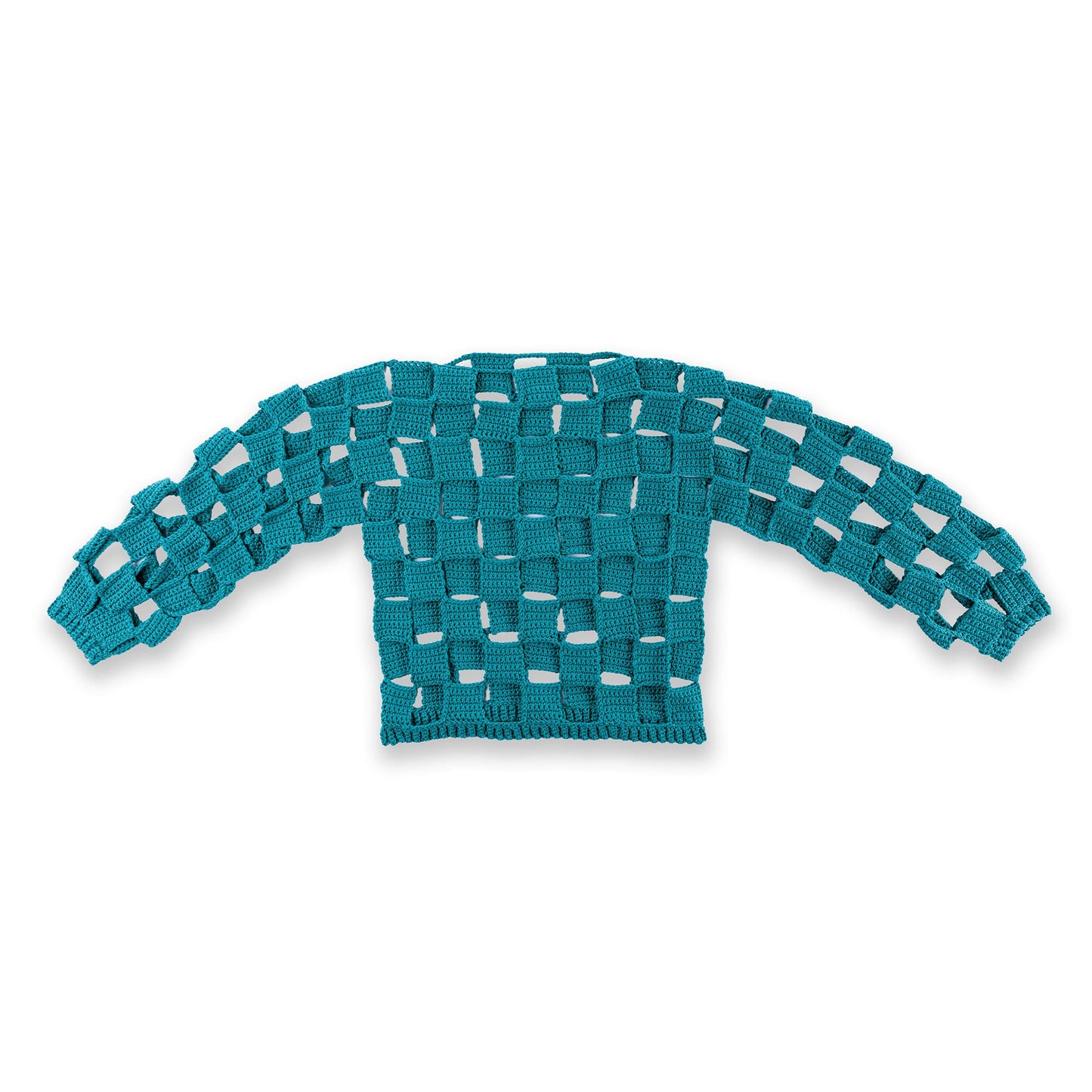 Crochet Open Check Top