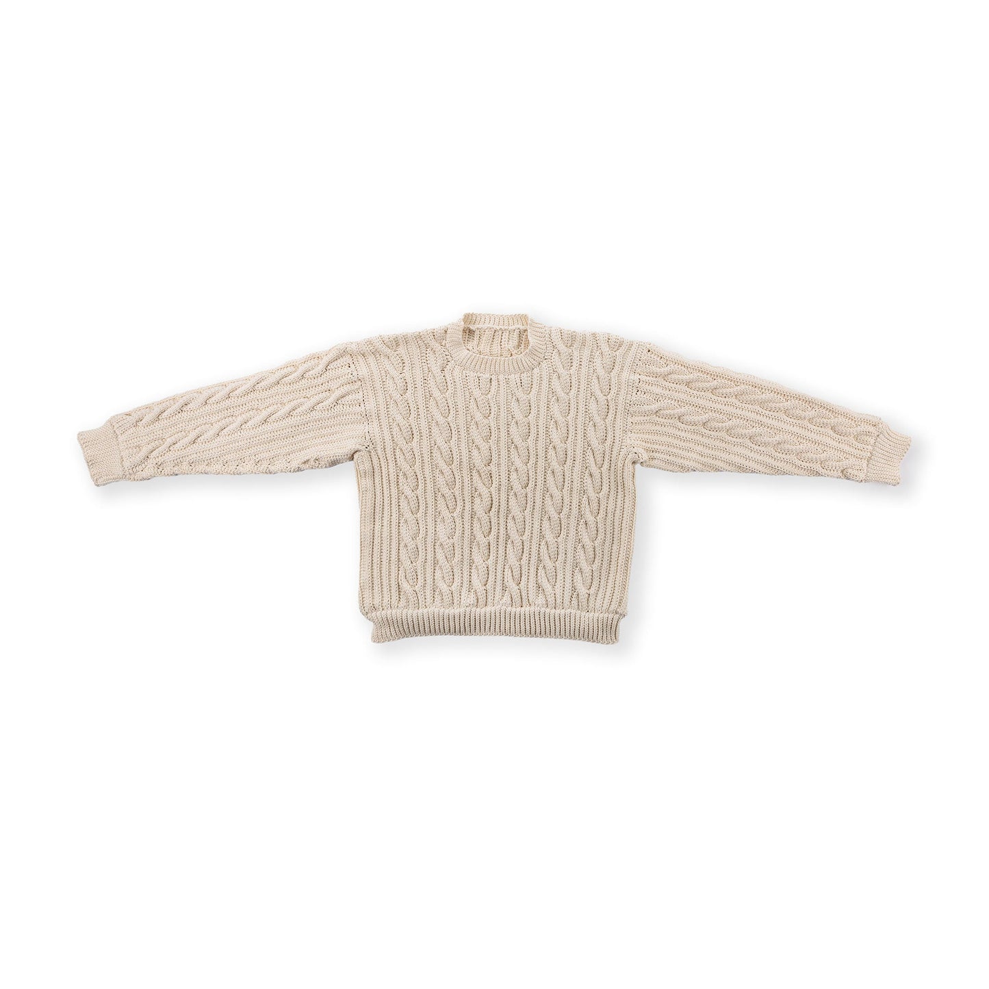 Cable Up Crochet Sweater