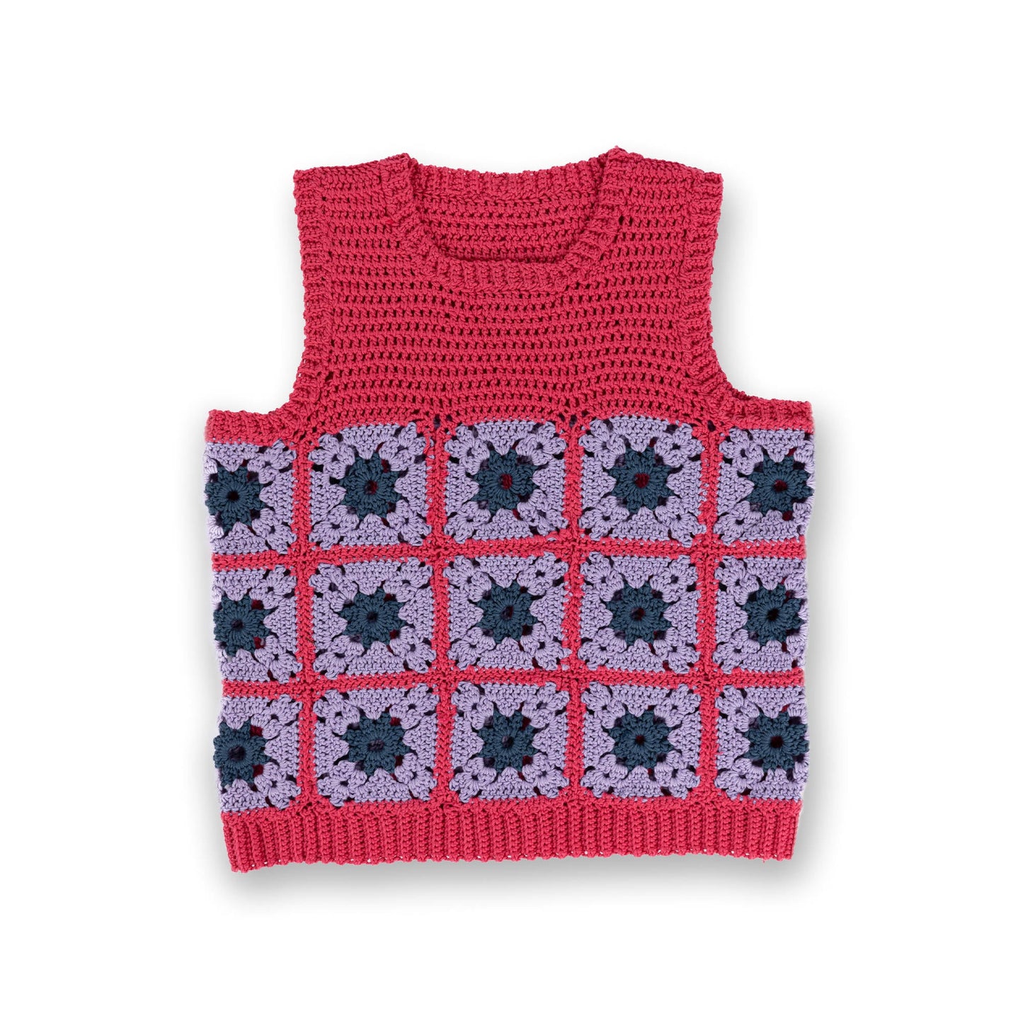 Caron Granny Story Crochet Top (Digital Download)